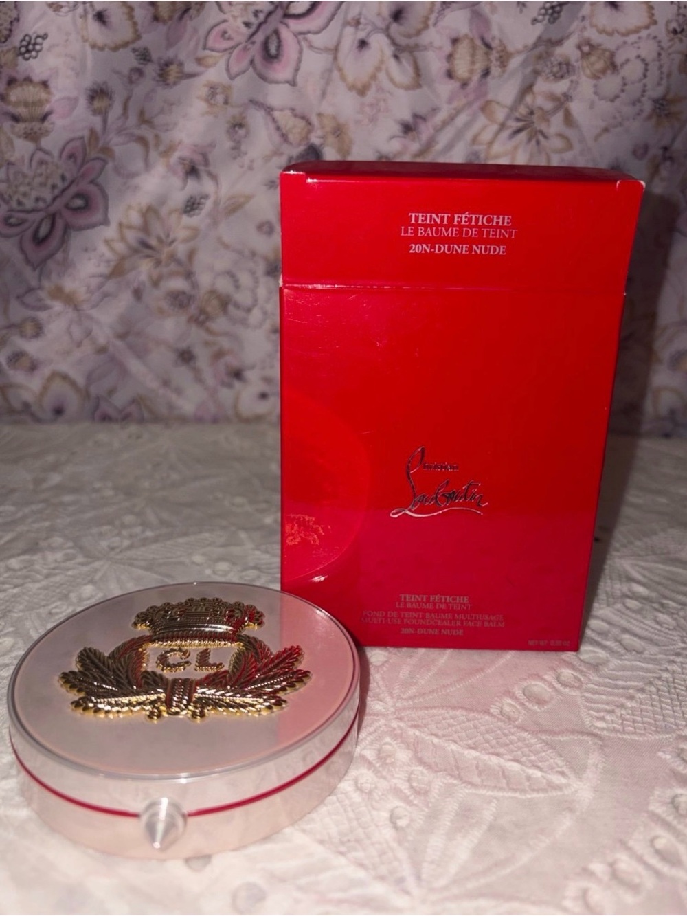 Christian Louboutin Teint Fétiche Foundation Balm 20N Dune Nude NIB